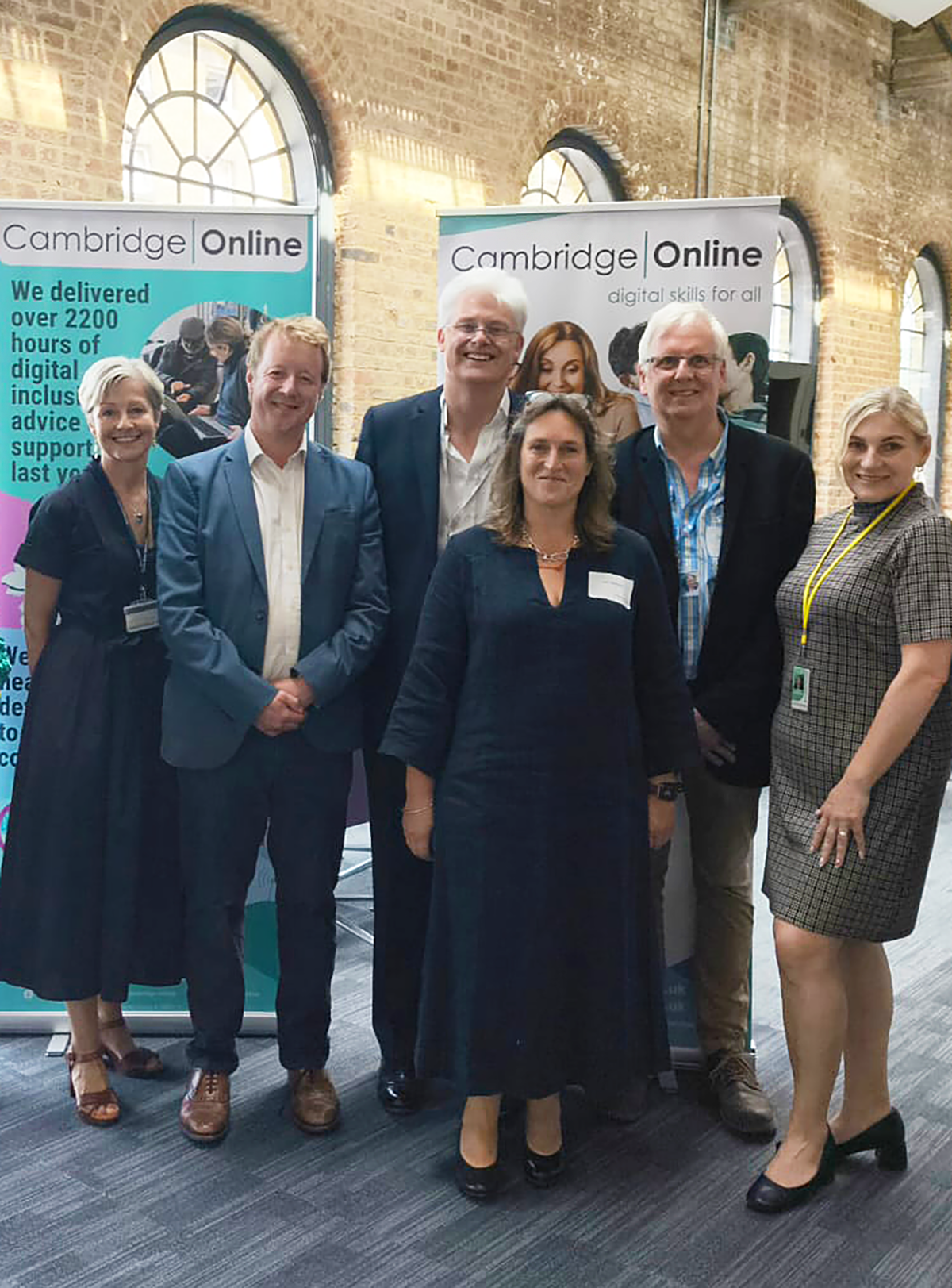 Key partners in our project delivery, alongside Paul Bristow, Mayor of Cambridgeshire and Peterborough
